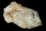 Citrine Quartz Crystal Cluster - Lwena, Congo #128411-1